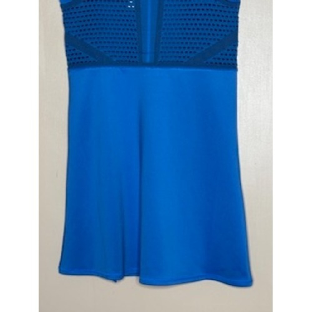 Adidas Tennis Dress Blue Sleeveless Athletic A-Line Size L NWT‎ - Picture 7 of 9